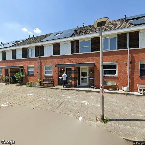 Straatbeeld van Aalborg Haackslaan 32, 3342GK Hendrik-Ido-Ambacht
