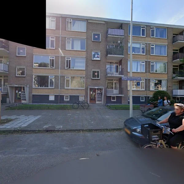 Straatbeeld van Aaltje Noordewierstraat 377, 2551SH Den Haag