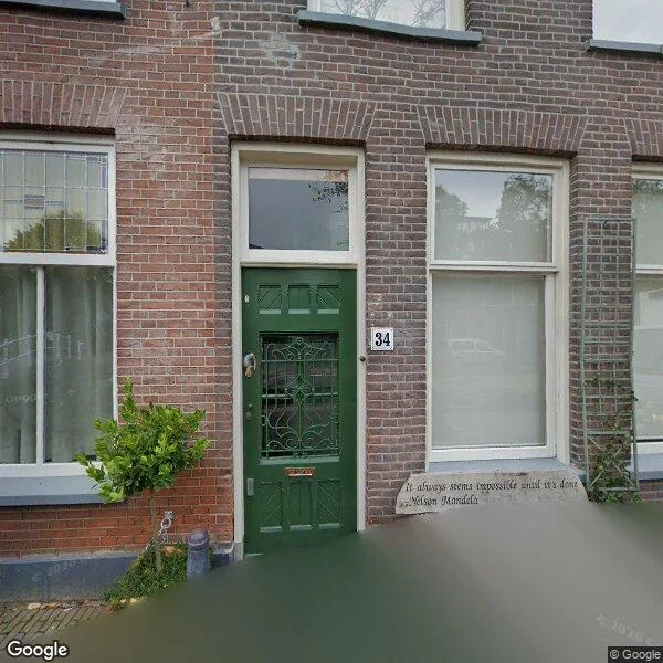 Straatbeeld van Achterom 34, 2611PP Delft