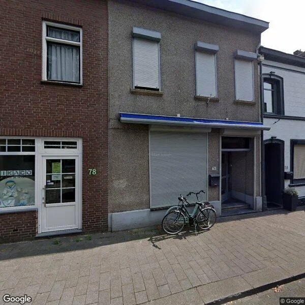 Straatbeeld van Akerstraat 76, 6466HL Kerkrade