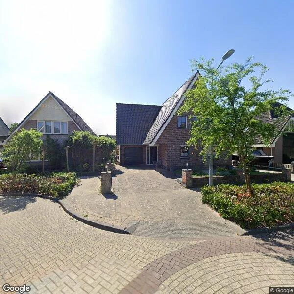 Straatbeeld van Amelsgroet 1, 1722KN Zuid-Scharwoude
