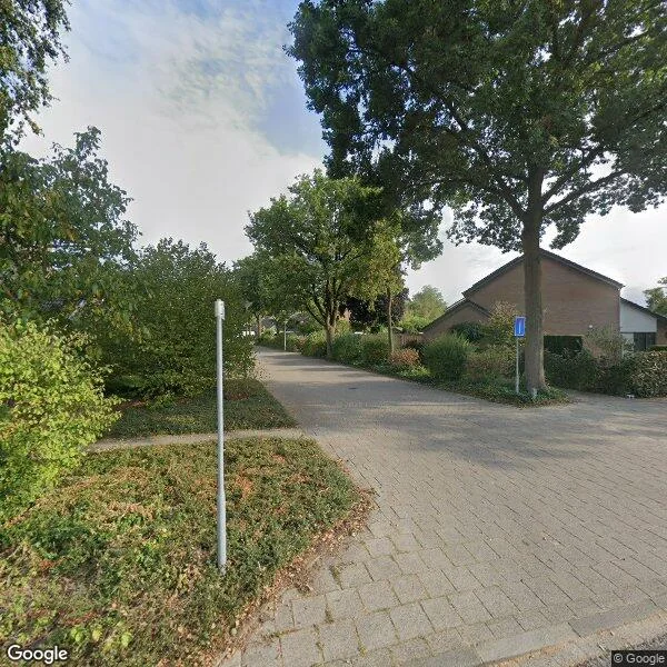 Straatbeeld van Bermershof 601, 5403WZ Uden