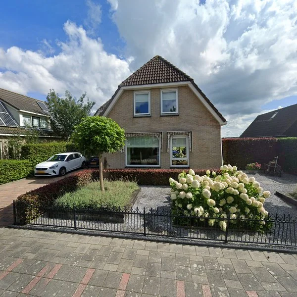 Straatbeeld van Biesterboschstrjitte 3, 8506BP Haskerhorne