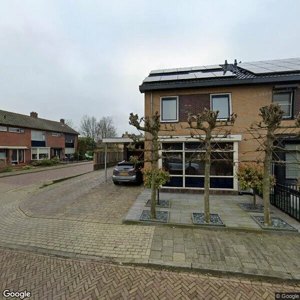 Straatbeeld van Bilderdijkstraat 38, 3751EX Bunschoten-Spakenburg