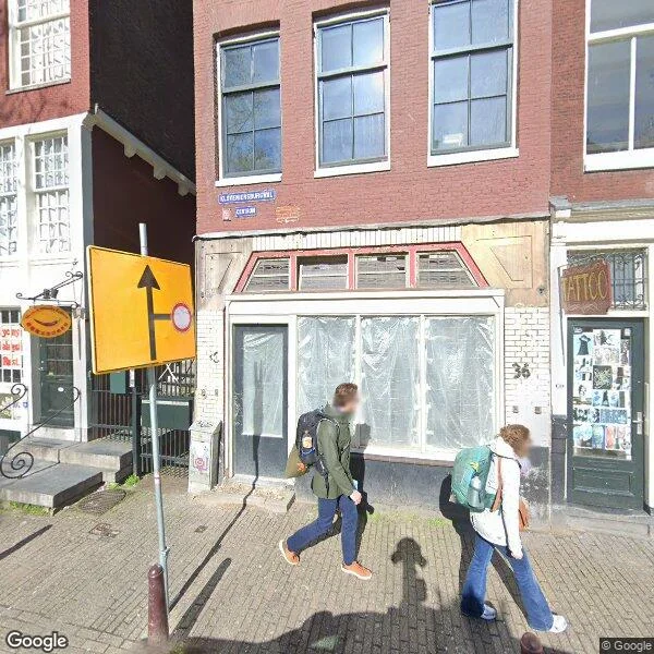 Straatbeeld van Boerensteeg 12, 1012CC Amsterdam