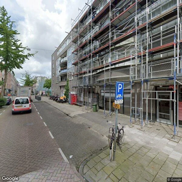 Straatbeeld van Borgerstraat 156, 1053RB Amsterdam