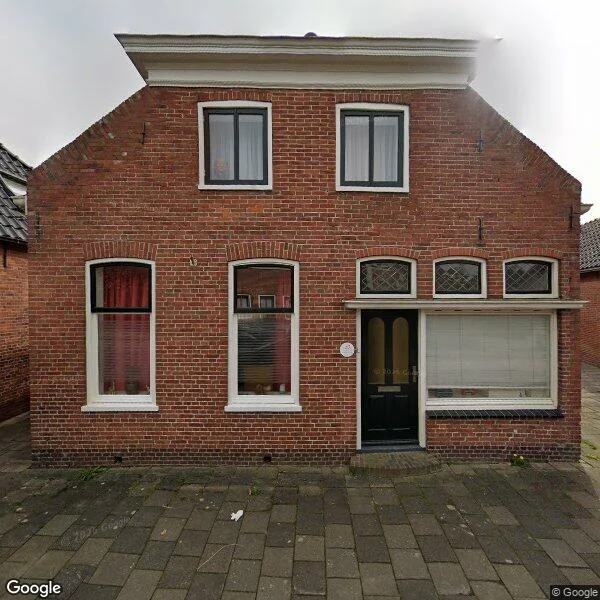 Straatbeeld van Borgstraat 10, 9981CH Uithuizen