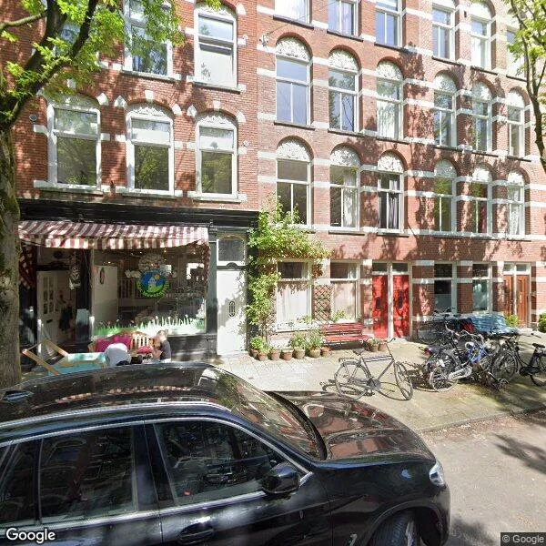 Straatbeeld van Bosboom Toussaintstraat 18A, 1054AR Amsterdam