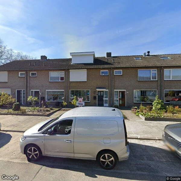 Straatbeeld van Brahmsstraat 109, 5011DA Tilburg