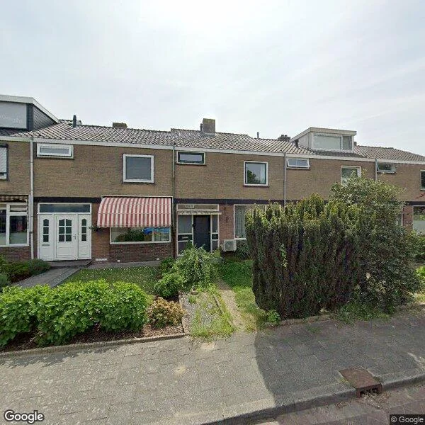 Straatbeeld van Bryhoekstraat 6, 3223BE Hellevoetsluis