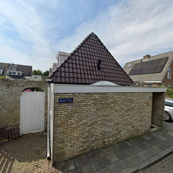 Straatbeeld van Buorren 10, 8861KZ Harlingen