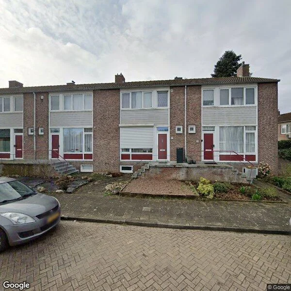 Straatbeeld van Burg. Mannensstraat 17, 6433CV Hoensbroek