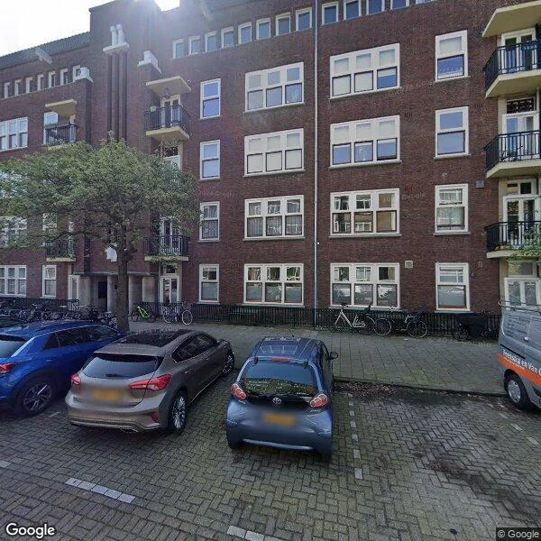 Straatbeeld van Courbetstraat 13-2, 1077ZP Amsterdam