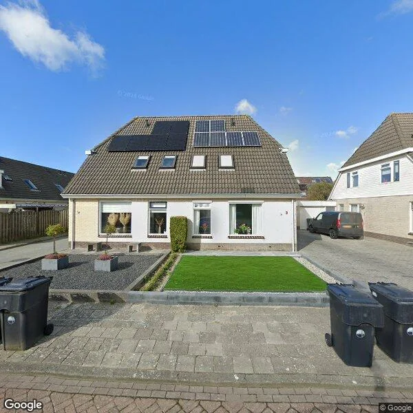 Straatbeeld van De Braak 3, 9036KD Menaam