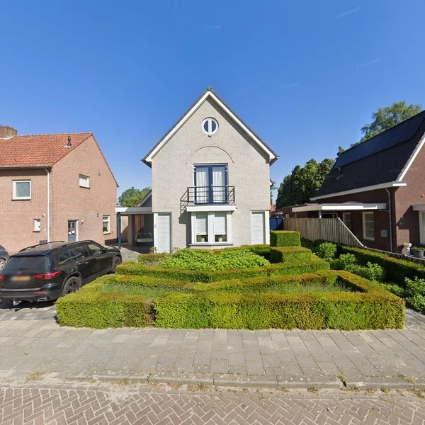 Straatbeeld van De Brouwerstraat 2, 5528AR Hoogeloon