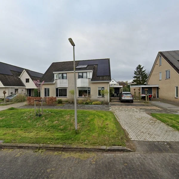 Straatbeeld van de Eker 15, 8604VA Sneek