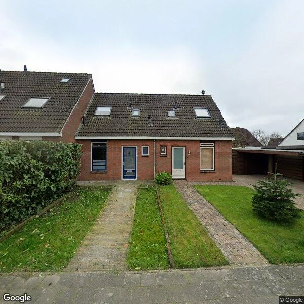 Straatbeeld van de Heareburch 2, 9011XE Jirnsum
