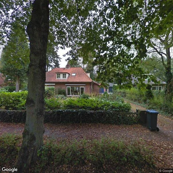 Straatbeeld van de Wetstein Pfisterlaan 26, 3971BW Driebergen-Rijsenburg