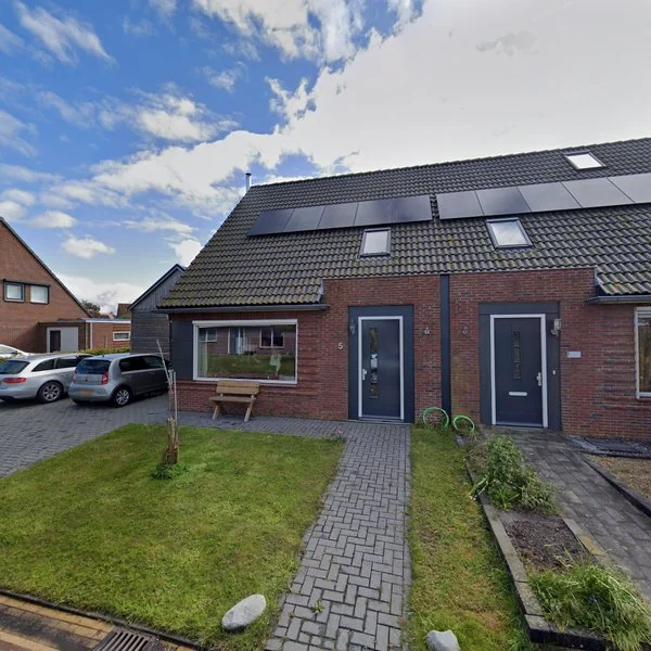 Straatbeeld van Djipwei 5, 8761PK Ferwoude