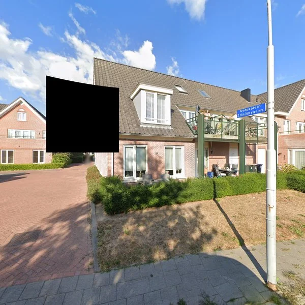 Straatbeeld van Dorpsplein 2b, 6551ZM Weurt