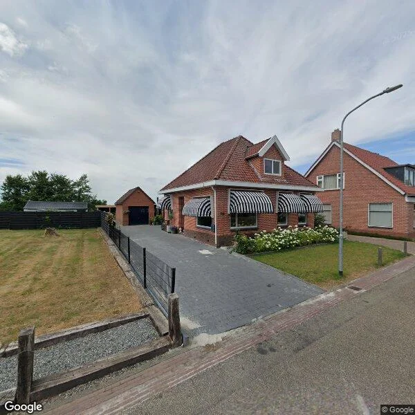 Straatbeeld van Dorpsstraat 116, 9605PD Kiel-Windeweer