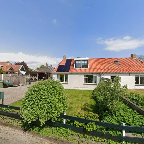 Straatbeeld van Dorpsstraat 17, 8746NJ Schraard