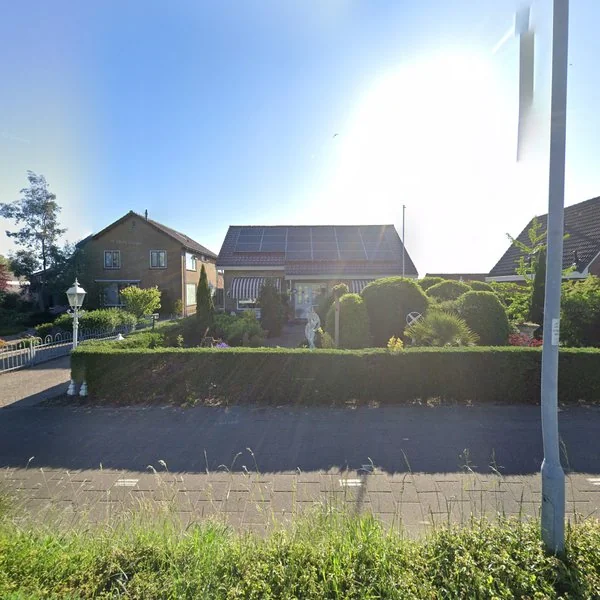 Straatbeeld van Driehuizen 9, 1693AV Wervershoof