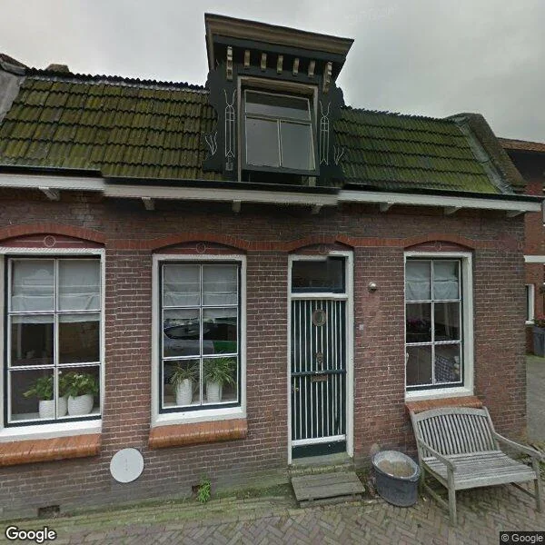 Straatbeeld van Dubbelstraat 128, 8556XE Sloten