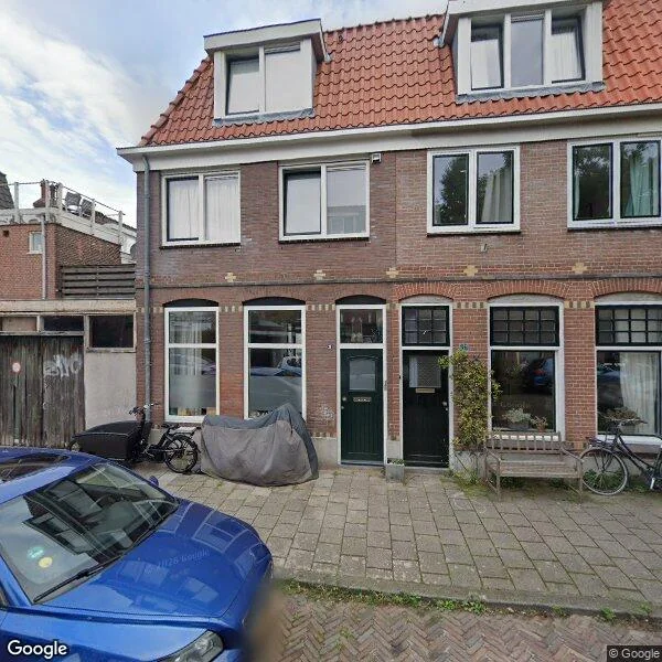 Straatbeeld van Eerste Hogerwoerddwarsstraat 38, 2023VH Haarlem