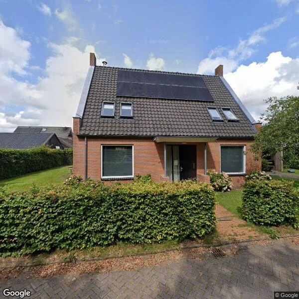 Straatbeeld van Flaaksikkers 12, 9063JW Mûnein
