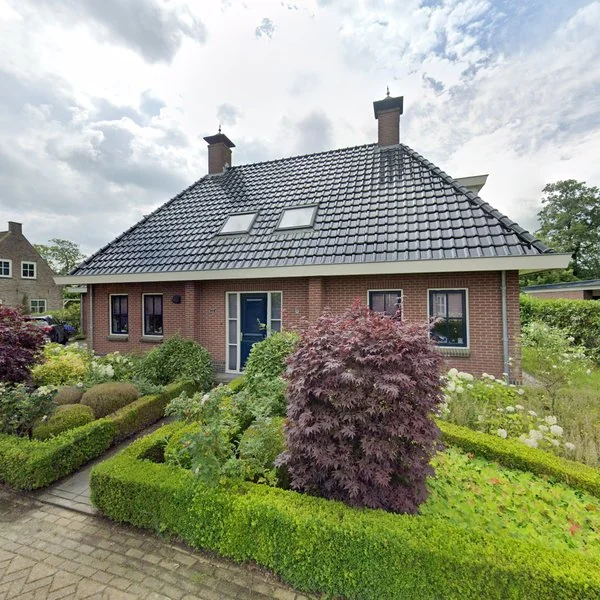 Straatbeeld van Frans Visscherstraat 25, 9866AX Lutjegast