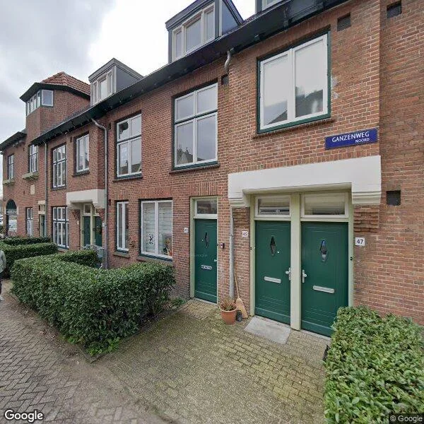 Straatbeeld van Ganzenweg 43, 1021CN Amsterdam