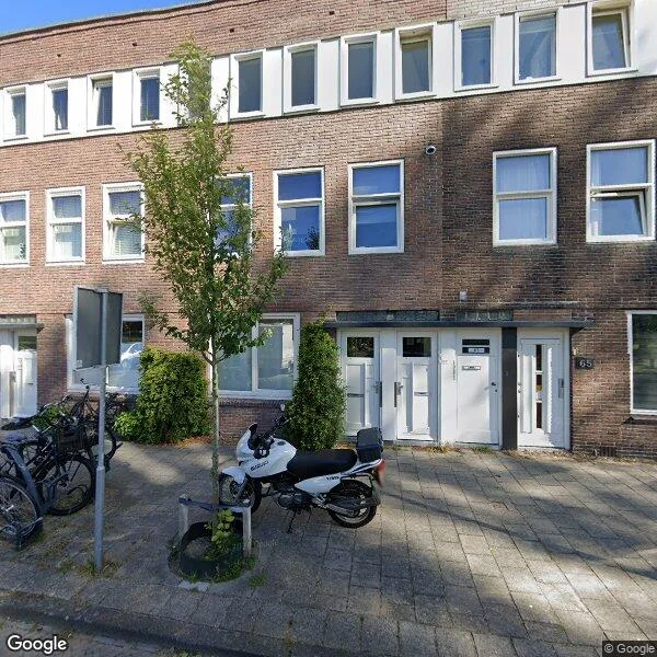 Straatbeeld van Godfried van Bouillonstraat 59-ZW, 2033NH Haarlem