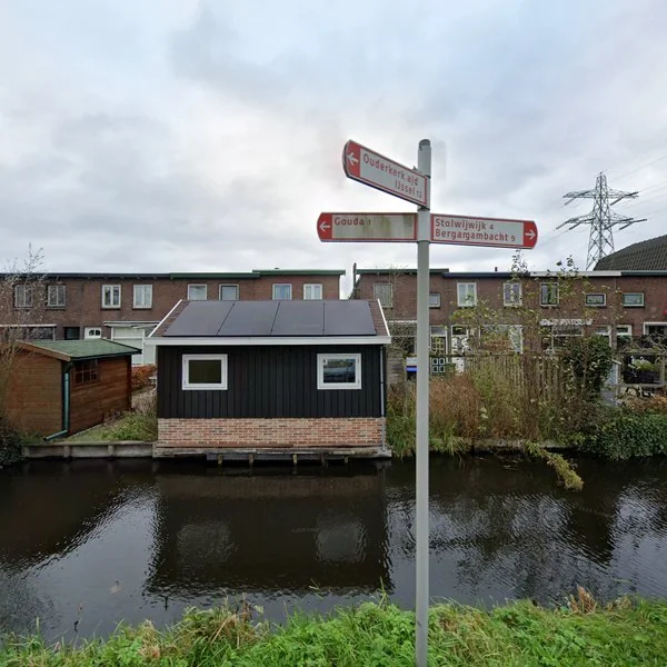 Straatbeeld van Goudseweg 150, 2851EX Haastrecht