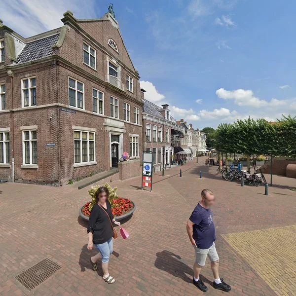 Straatbeeld van Grote Bredeplaats 7, 8861BA Harlingen
