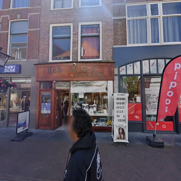 Straatbeeld van Haarlemmerstraat 47A, 2312DK Leiden
