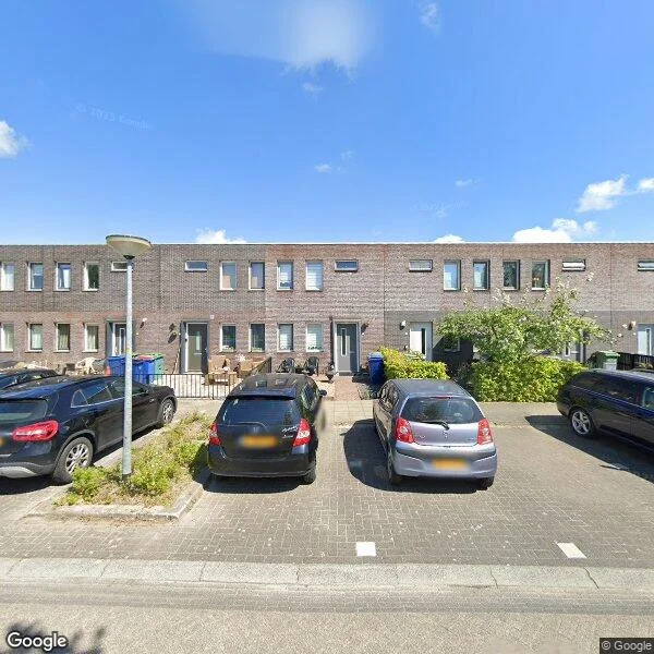 Straatbeeld van Holbeinstraat 45, 1328TS Almere