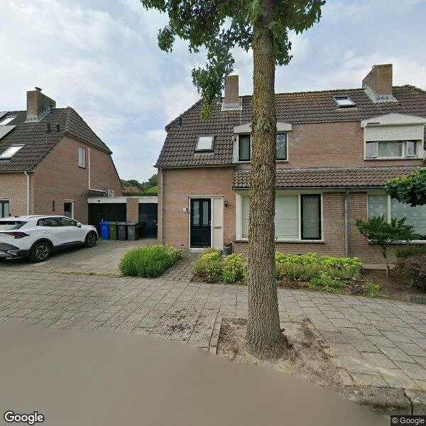 Straatbeeld van Holberg 4, 5508HD Veldhoven