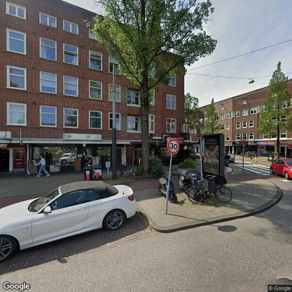Straatbeeld van Hoofddorpplein 17-1, 1059CV Amsterdam