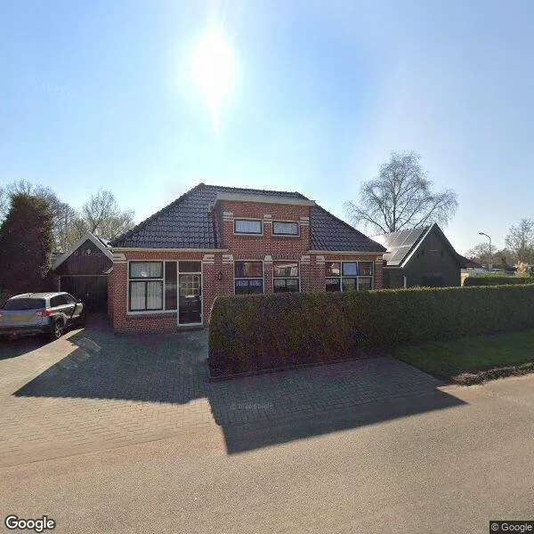 Straatbeeld van Hoofdstraat 266, 9828PE Oostwold
