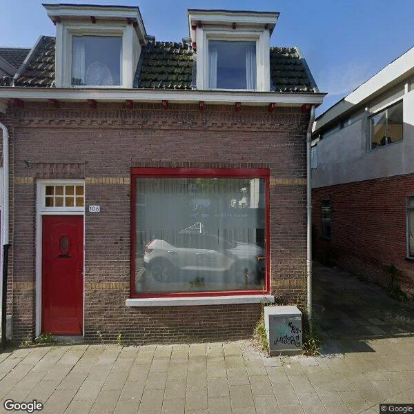 Straatbeeld van Hoogvensestraat 106, 5017CH Tilburg