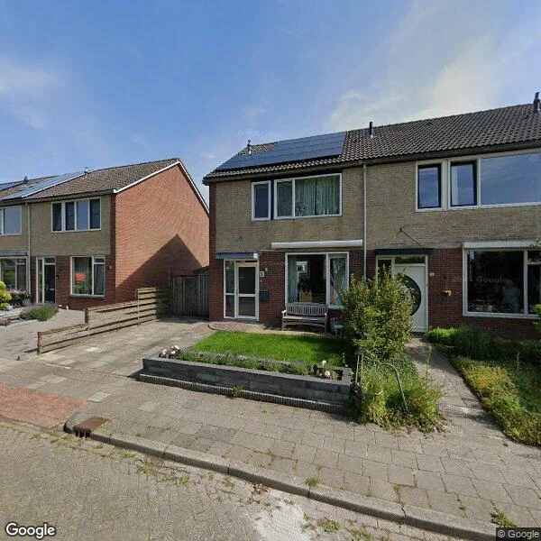 Straatbeeld van Houtrib 36, 8531LS Lemmer