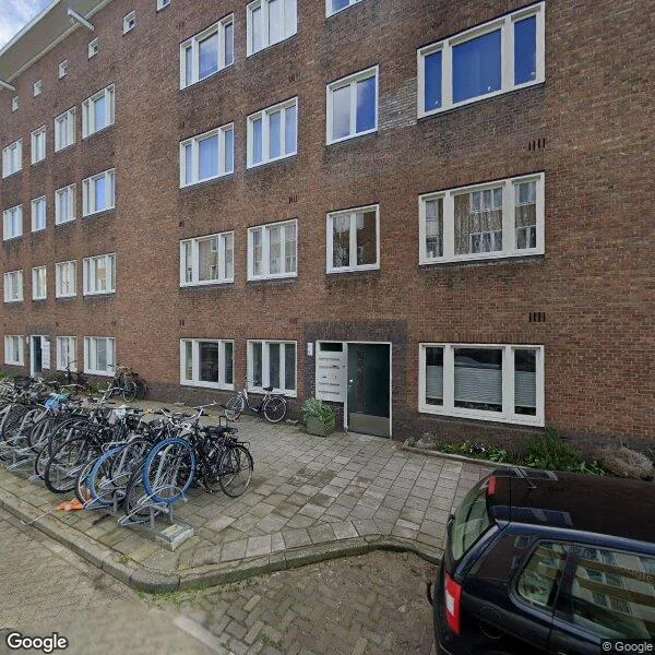 Straatbeeld van Hudsonstraat 14B, 1057SK Amsterdam