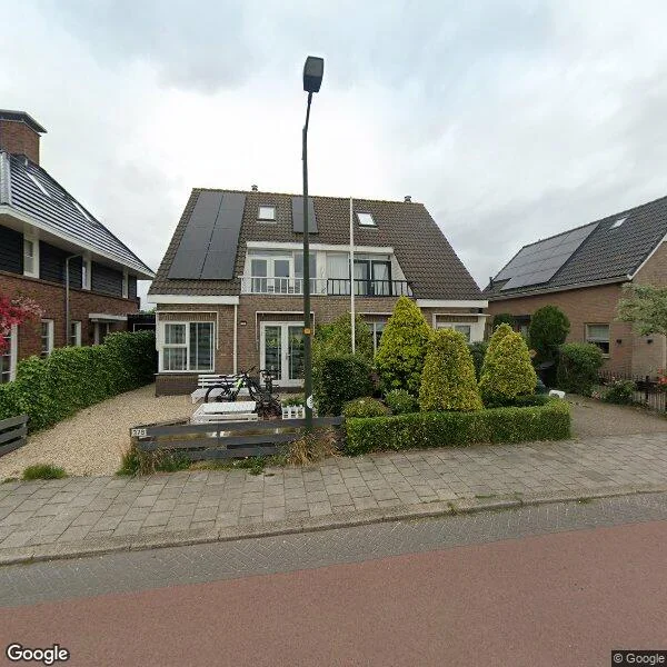 Straatbeeld van Huigsloterdijk 378, 2158LR Buitenkaag