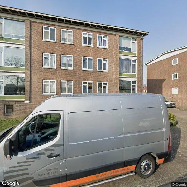 Straatbeeld van Jacob van Ruysdaelstraat 54, 7545DJ Enschede