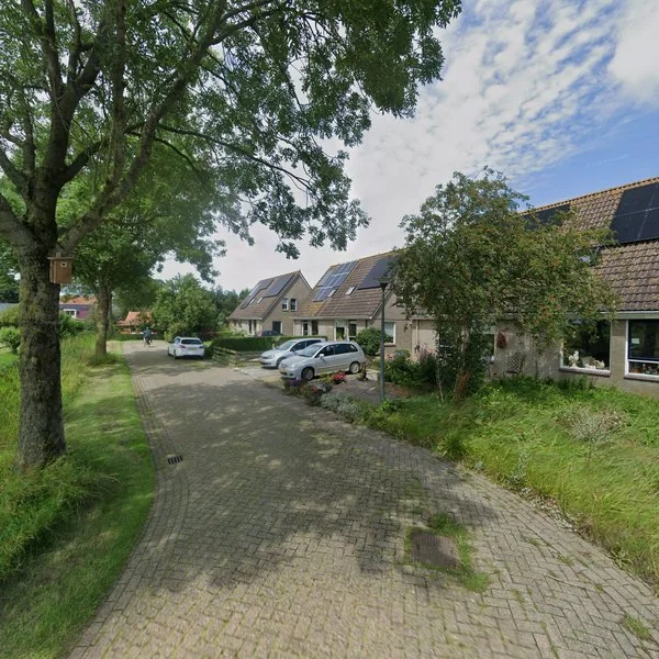 Straatbeeld van Jitze Pieter van Dijkstrjitte 2, 8805TP Hitzum