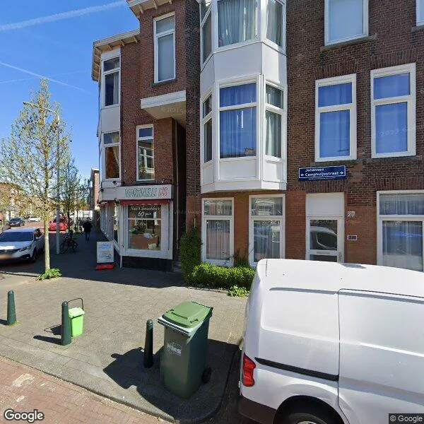 Straatbeeld van Johannes Camphuijsstraat 274, 2593CX Den Haag