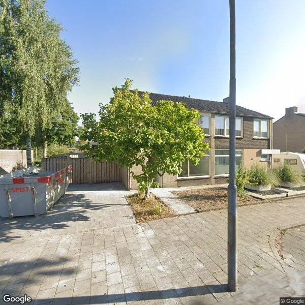 Straatbeeld van Jonkerveld 711, 5403BT Uden