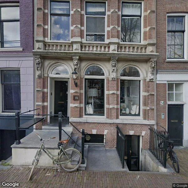 Straatbeeld van Keizersgracht 86B, 1015CT Amsterdam