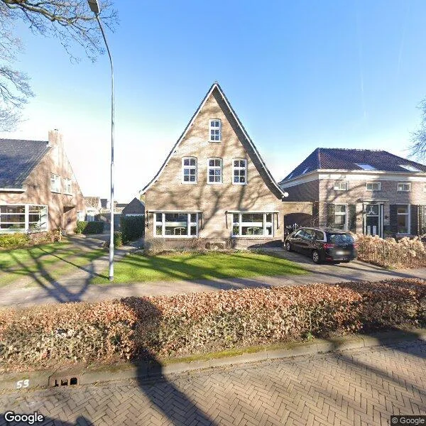 Straatbeeld van Kerkbrink 26, 9471AL Zuidlaren